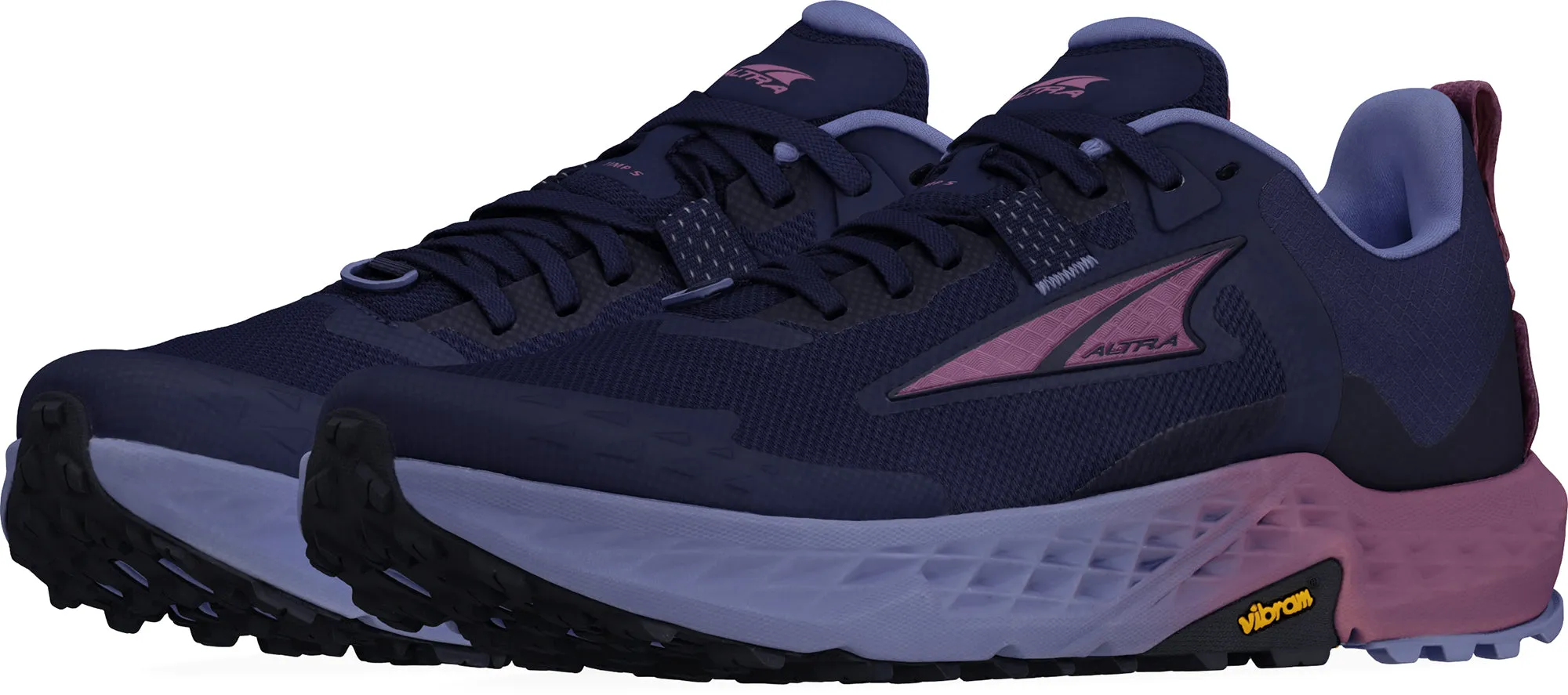 Altra Timp 5 Womens Trail Running Shoes - Blue No seams Comfortable Wear