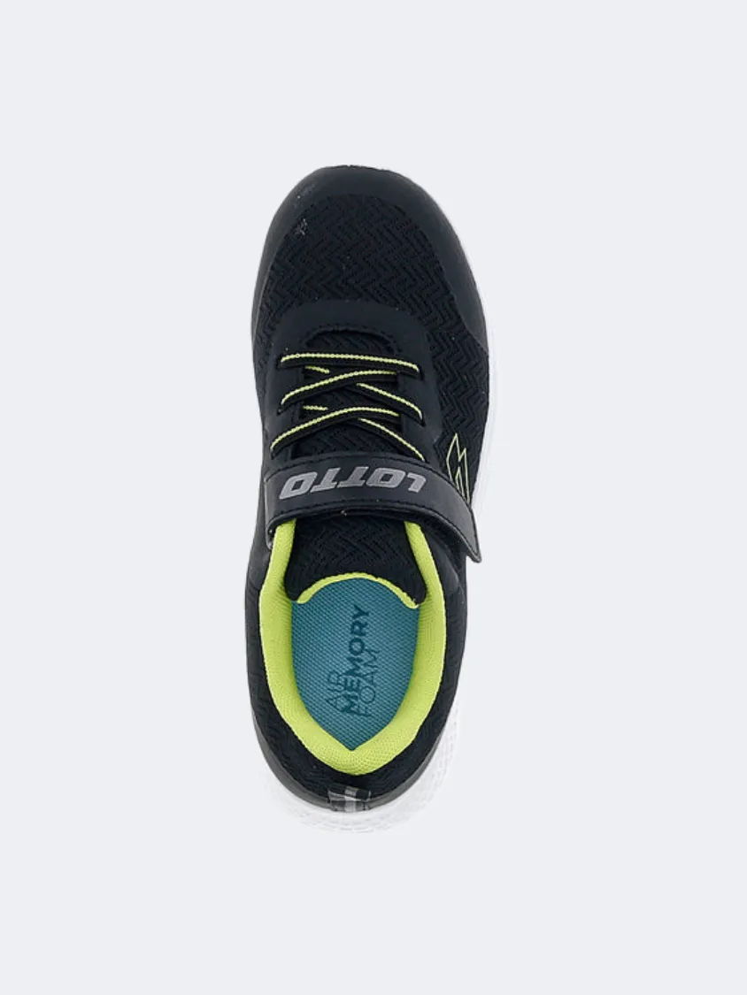 Smooth ride Lotto Rider Amf Ps-Boys Lifestyle Shoes Black/Green