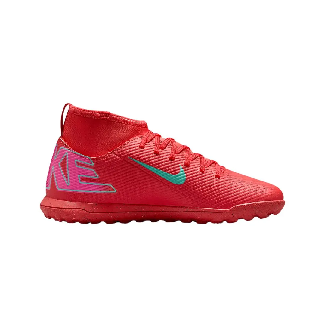 Jr. Mercurial Superfly 10 Club Soccer Shoes Breathable mesh