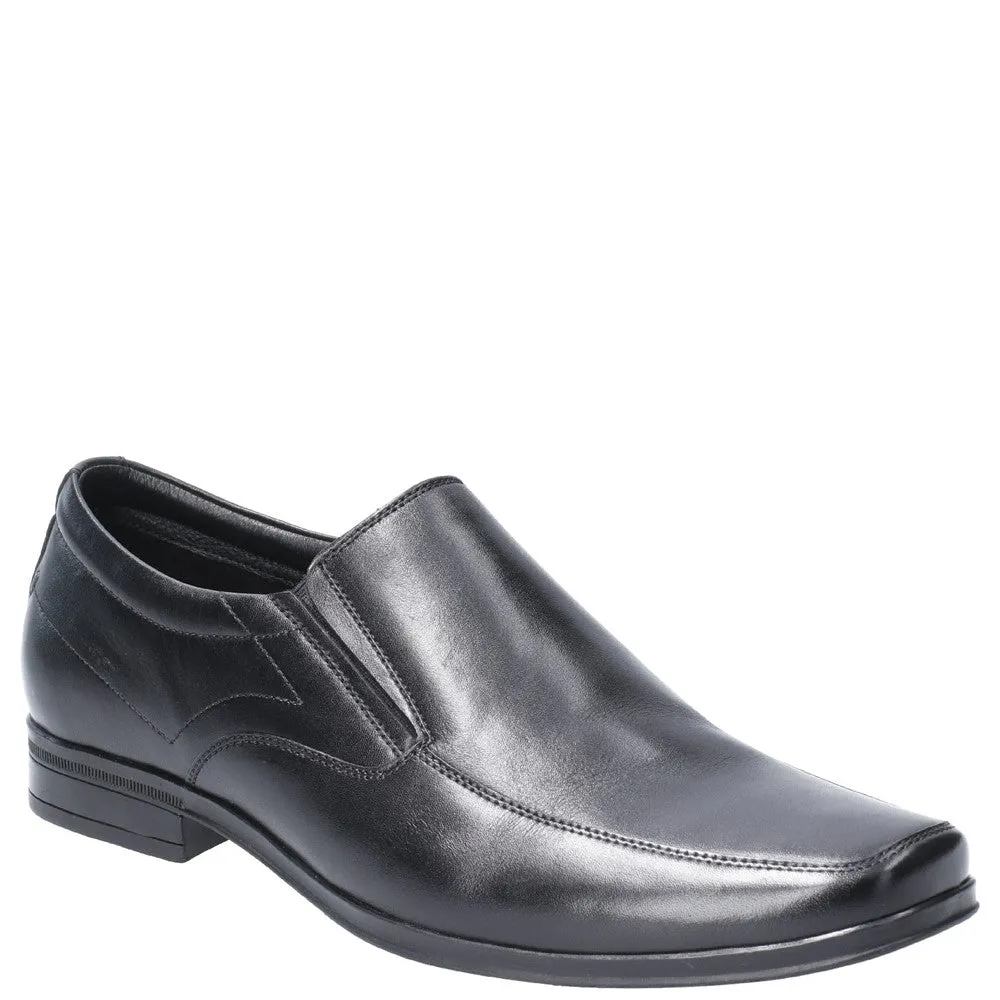 Classic Style True Hold Black Billy Slip-On Shoes