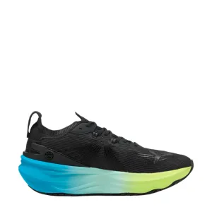 PUMA Men's Foreverrun NITRO 2 Running Shoes in PUMA Black/Fizzy Light/Speed Blue AW25 evening run