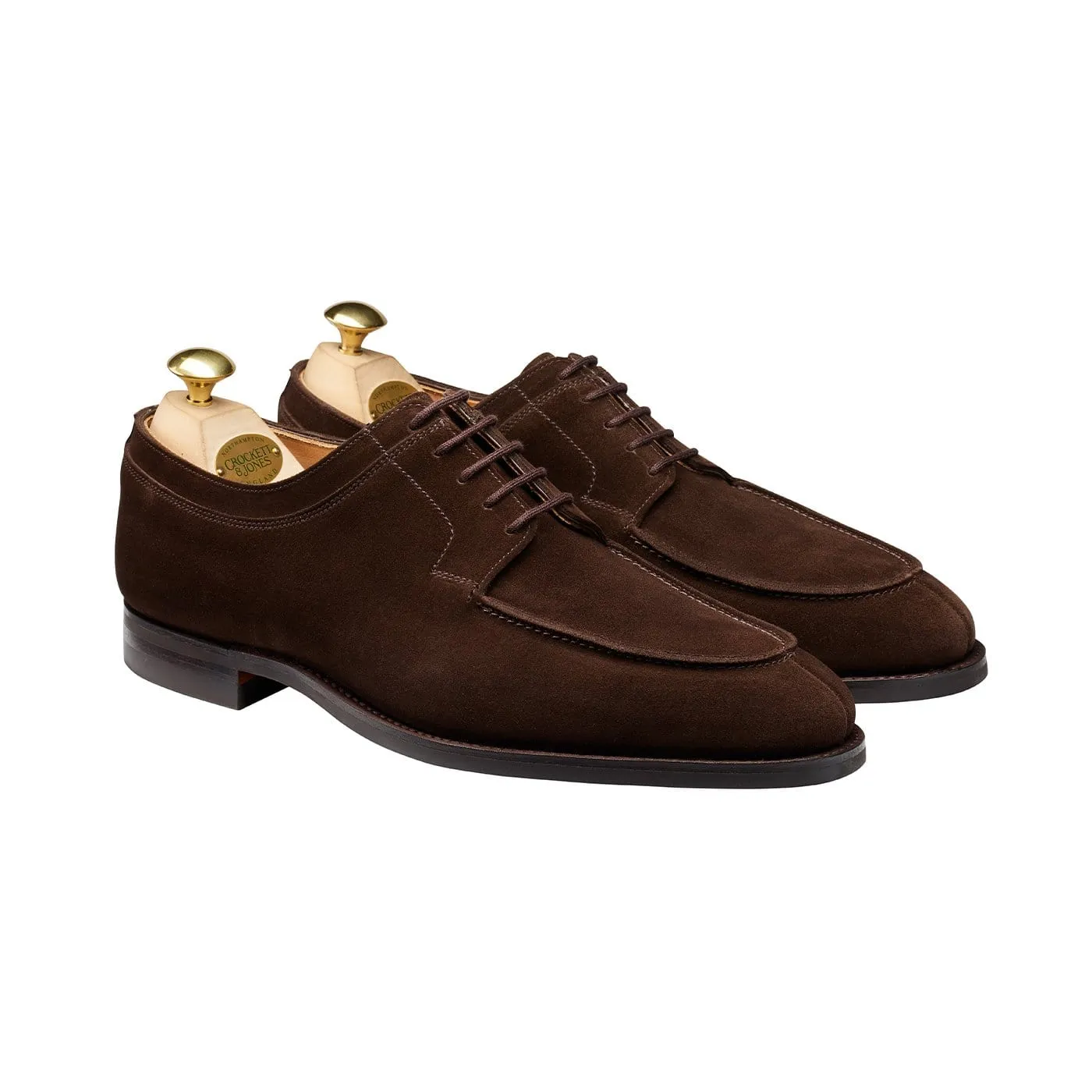 Comfort Wear Subtle Finish Hardwick Dark Brown Suede
