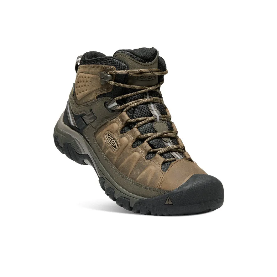 Soft Grip Cushion Pad Men's Targhee III Waterproof Mid  |  Bungee Cord/Black