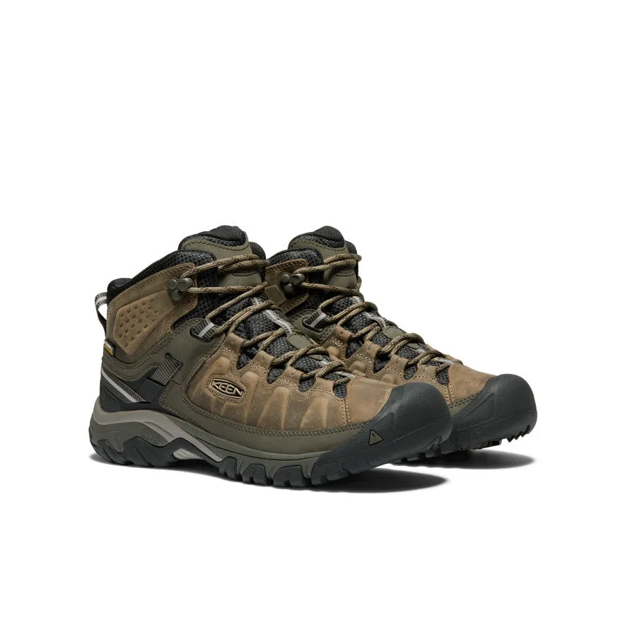 Men's Targhee III Waterproof Mid  |  Bungee Cord/Black Daily Workout