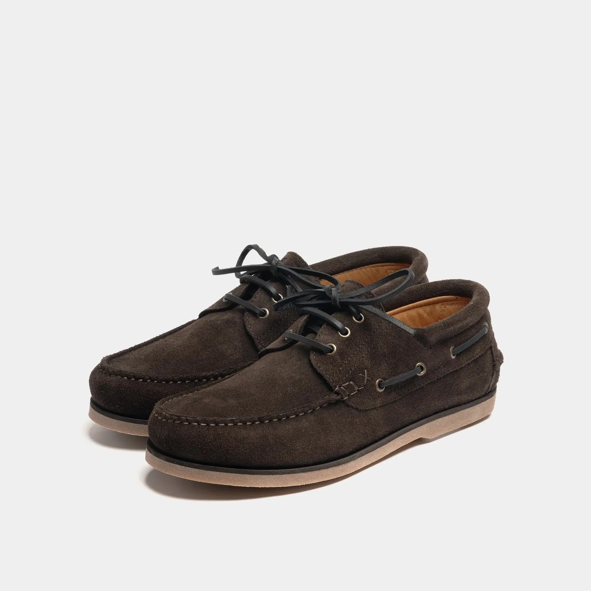 Comfort Wear Shoes EARBY // BROWN SUEDE