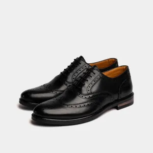 Leather Wear Fit Durable Finish SHIREBURN // BLACK
