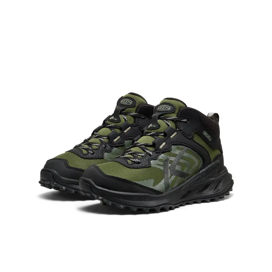 Big Kids' Zionic Waterproof Boot  |  Black/Bronze Green Rapid Transition