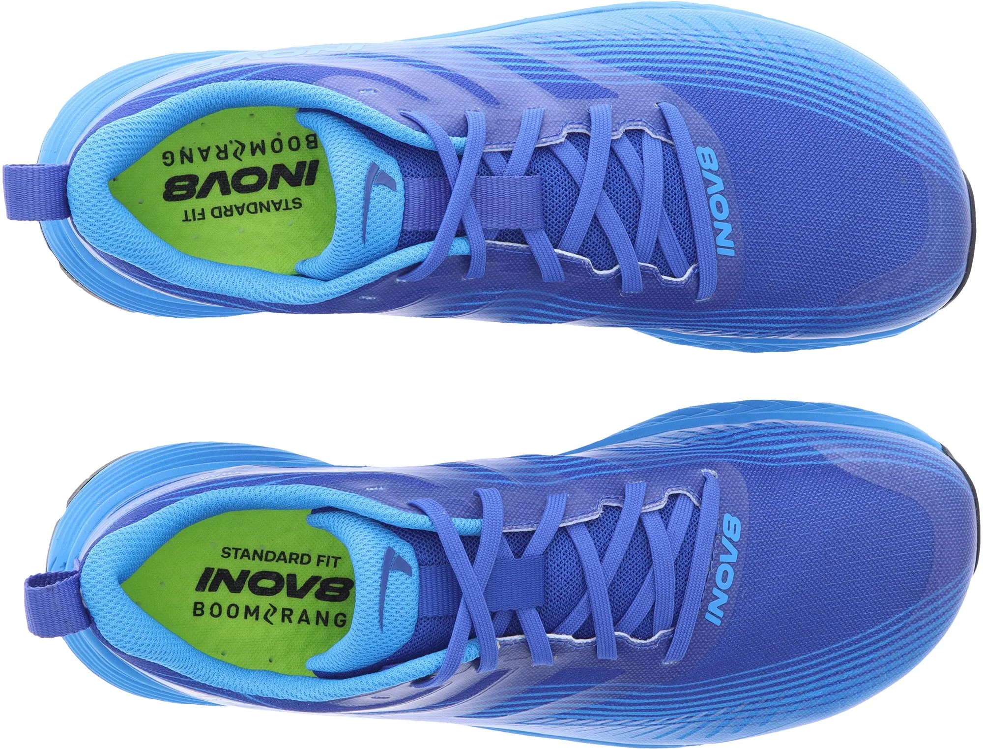 Foam padding helps protect joints during high-impact moves Road Running Inov8 TrailFly Speed Mens Trail Running Shoes - Blue