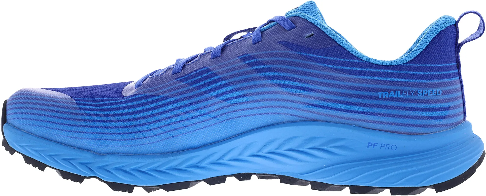 Fast Recovery Inov8 TrailFly Speed Mens Trail Running Shoes - Blue