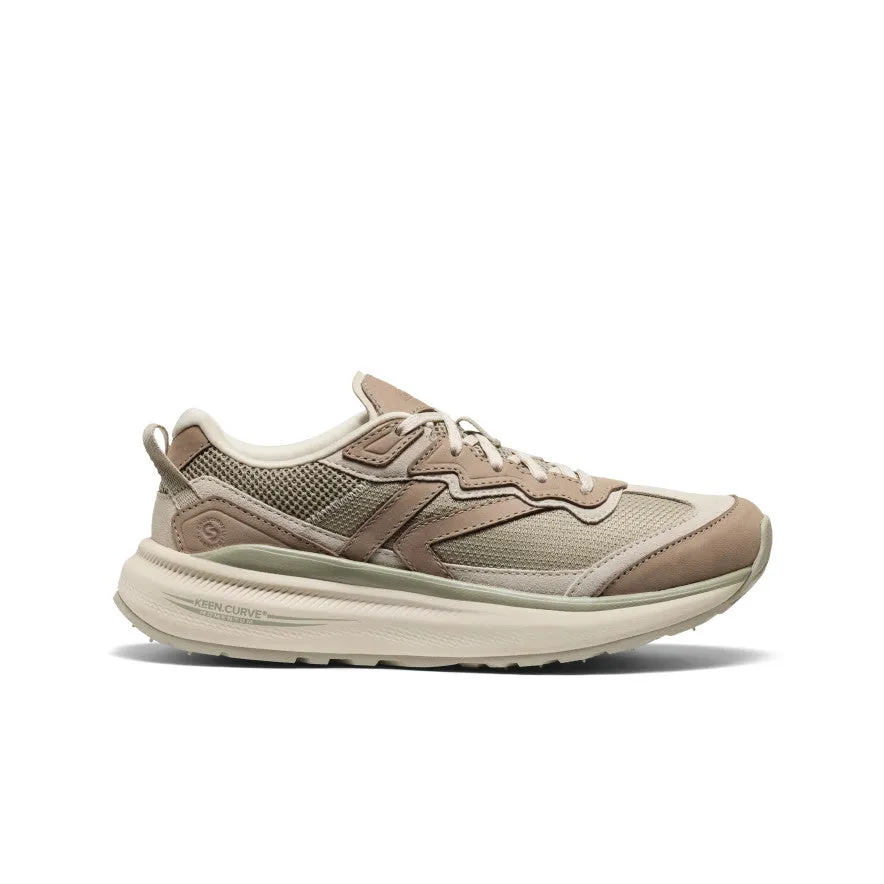 Reinforced Seams Women's WK500 Leather Walking Shoe  |  Abbey Stone/Birch