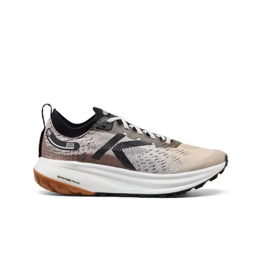 All Comfort Cotton Base Men's Seek Trail Running Shoe  |  Safari/Black