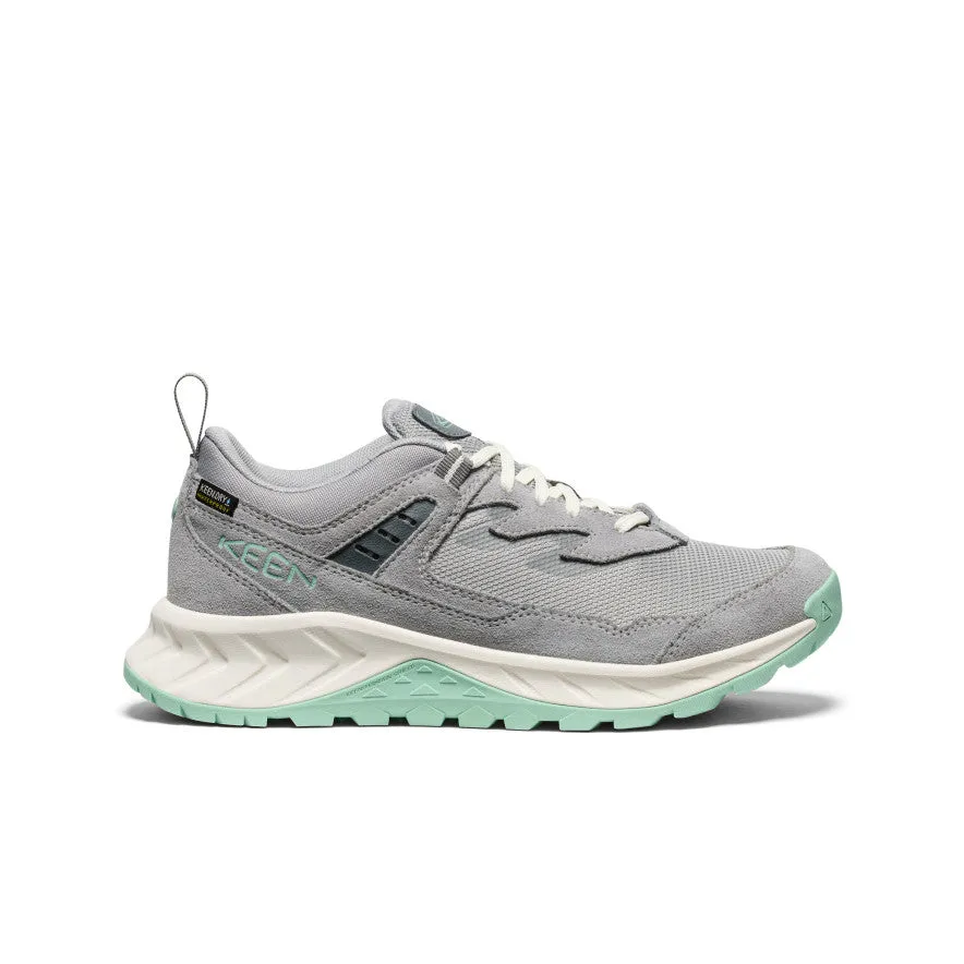 Women's Hightrail Waterproof Hiking Shoe  |  Alloy/Lichen Running Path