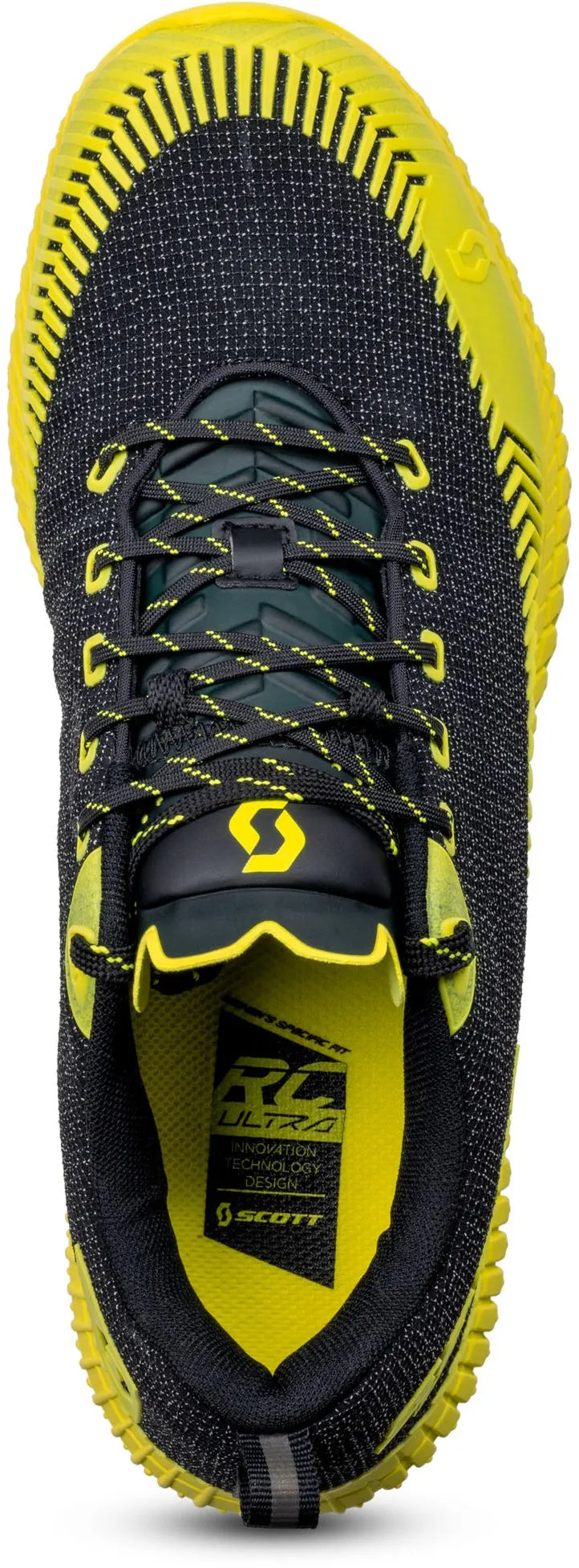 Inner Padding Scott Supertrac Ultra RC Womens Trail Running Shoes - Black