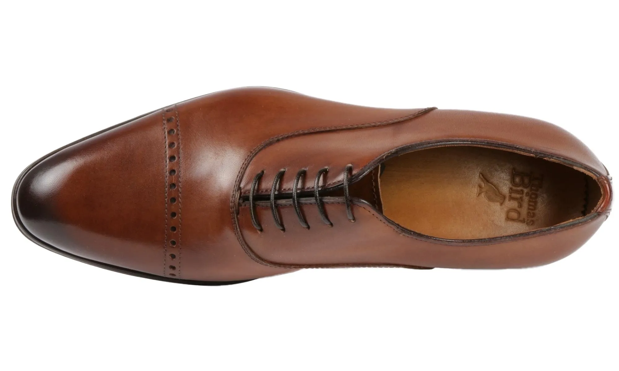 Harrow Cap Toe Oxford Tan Walk Ready Stylish Walking Shoes