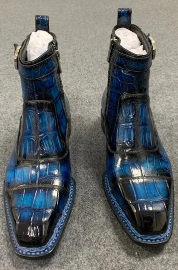 Style: Chicago-Blue Youth Fresh Black Edge