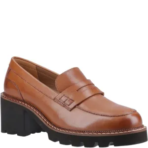 Heel Soft Tan Giavanna Loafers