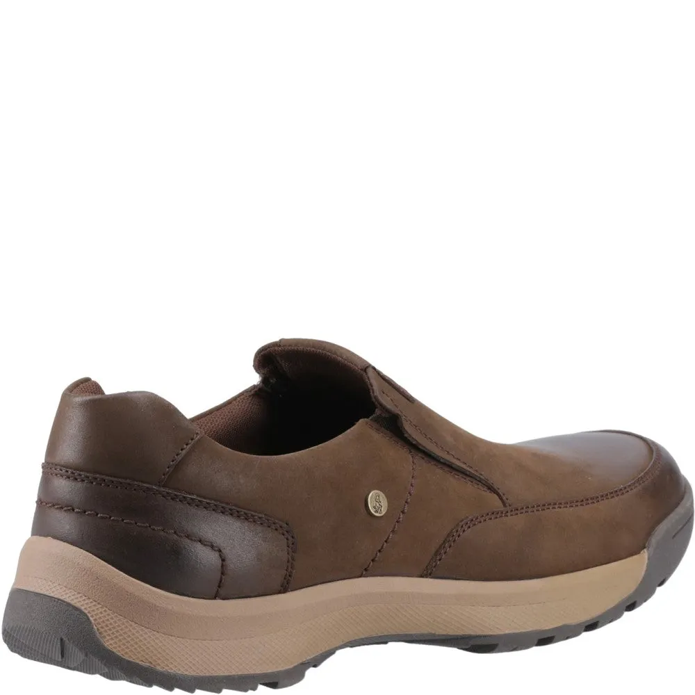 Slip Resistant Brown Vaun Slip On Shoes