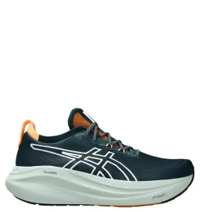Energy Lift ASICS Men's GEL-NIMBUS 27 TR Running Shoes in Nature Bathing/Tranquil Teal AW25