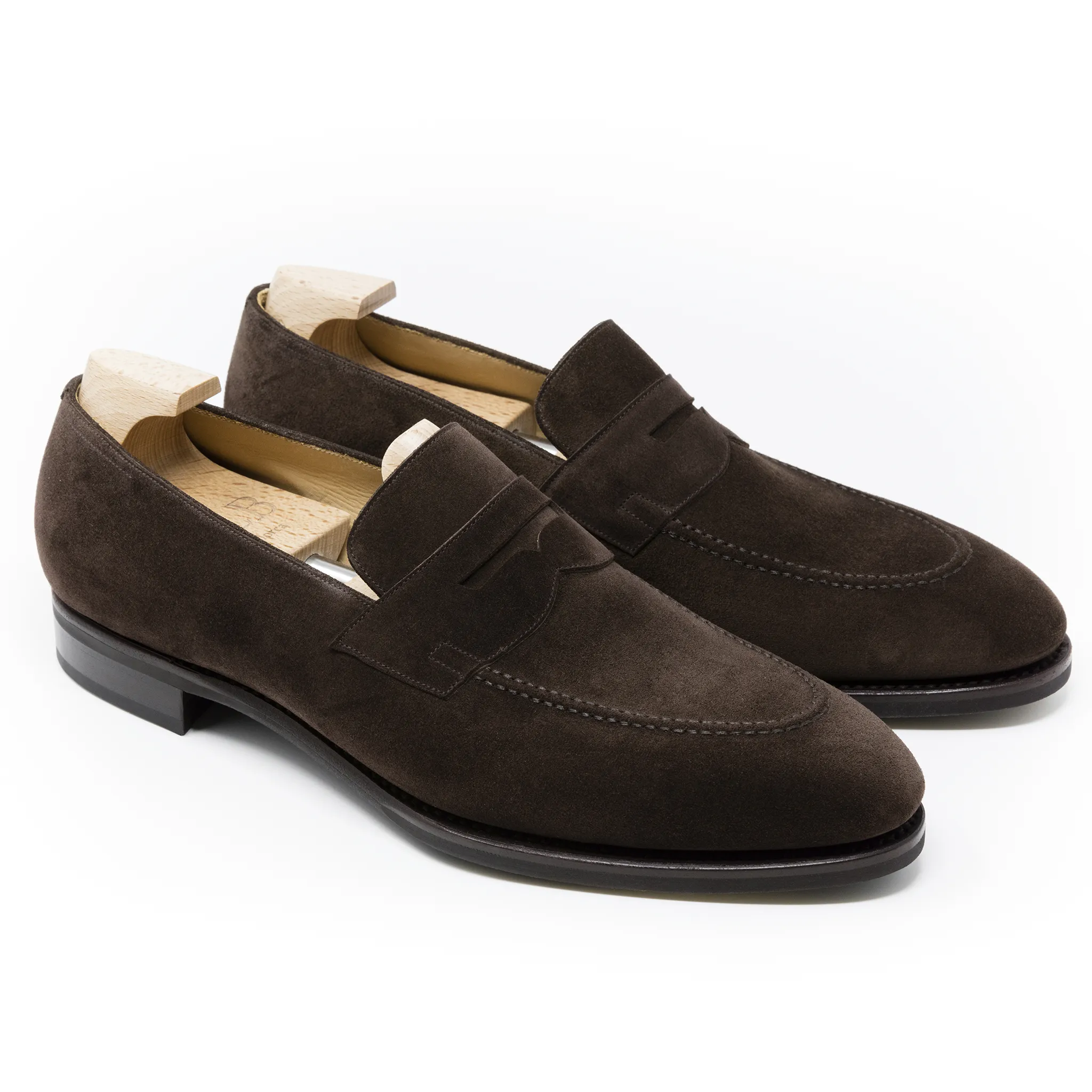 117 ARTISTA Heel Soft Stylish Leather Slip-ons
