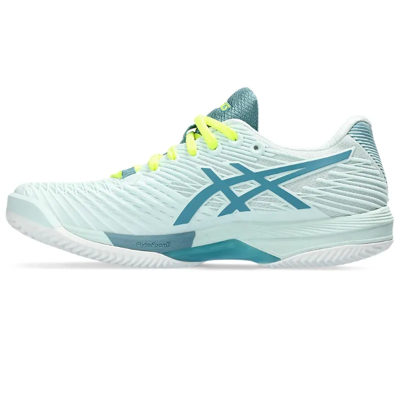 Asics Solution Speed FF 2 Soothing Sea/Gris Blue Clay Women's Tennis Shoes Comfortable Run