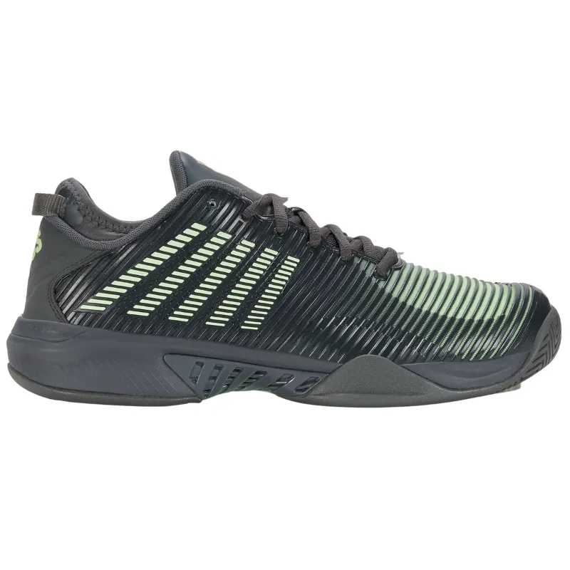 K Swiss Hypercourt Supreme AC Mens Tennis Shoes  - Urban Chic / Green Ergonomic Design Mid Top
