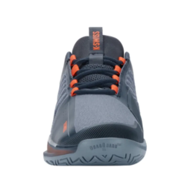 K Swiss Ultrashot AC 3 Men Tennis Shoes - Orion Blue/Windward Blue/Scarlet Ibis Cushioned Feel City Runners