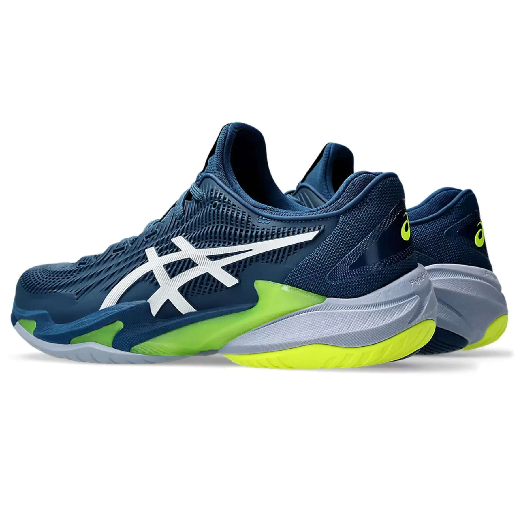 Fit Comfort Workout Ready Asics Court FF 3 Men Tennis Shoes - Mako Blue/White