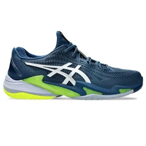 Asics Court FF 3 Men Tennis Shoes - Mako Blue/White Non Marking Adaptive Fit