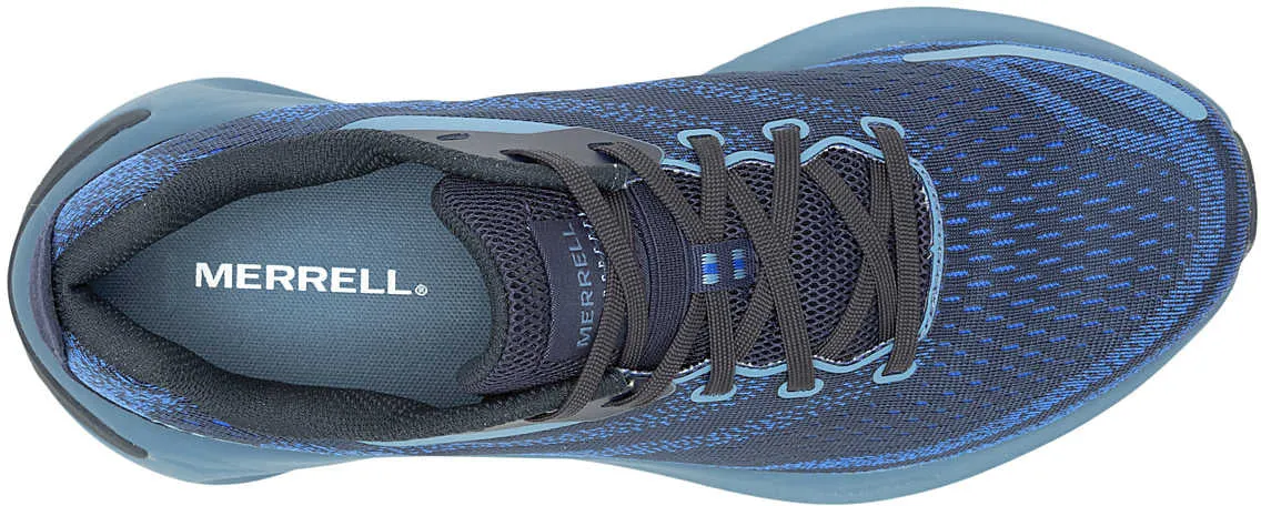 Shoe shape supports lateral and diagonal motions Everyday Grind Merrell Morphlite Mens Trail Running Shoes - Blue
