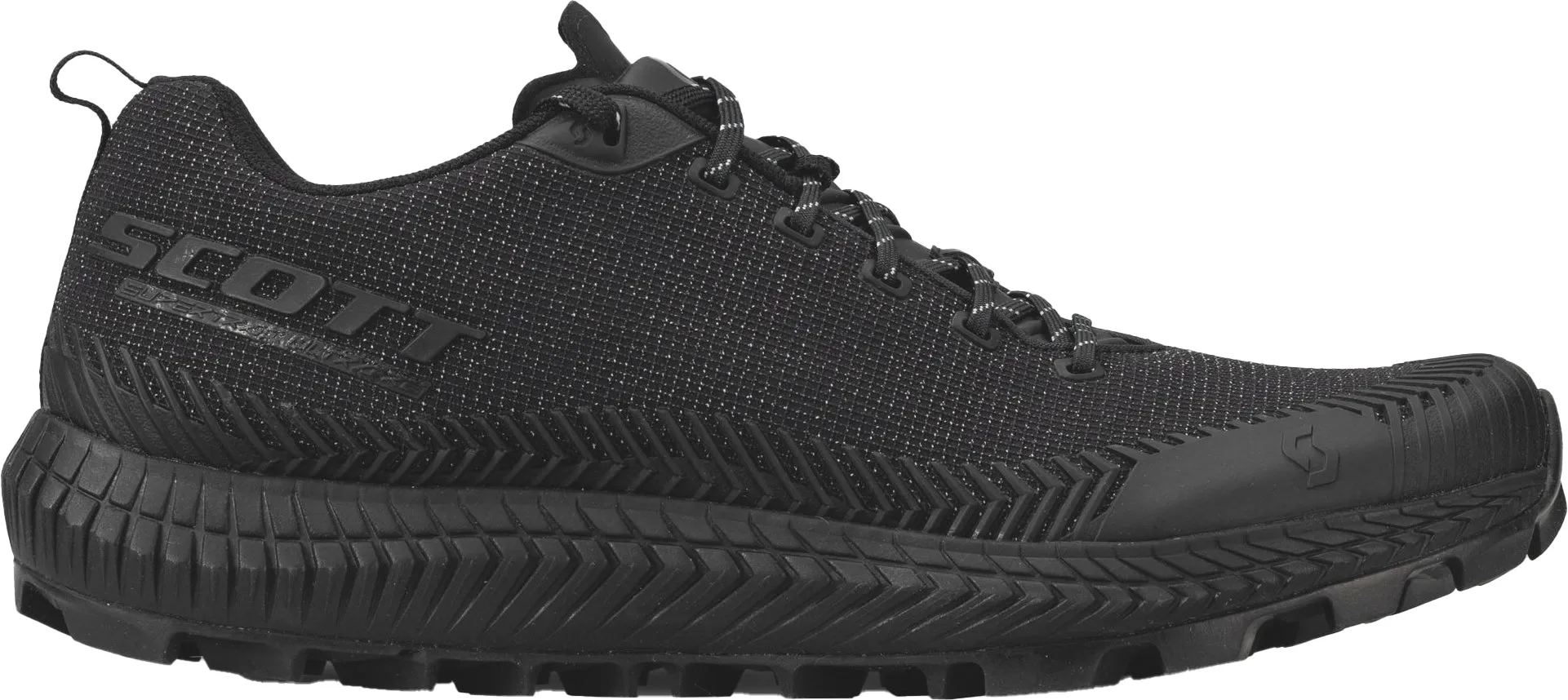 Soft Material Minimal Look Scott Supertrac Ultra RC Mens Trail Running Shoes - Black