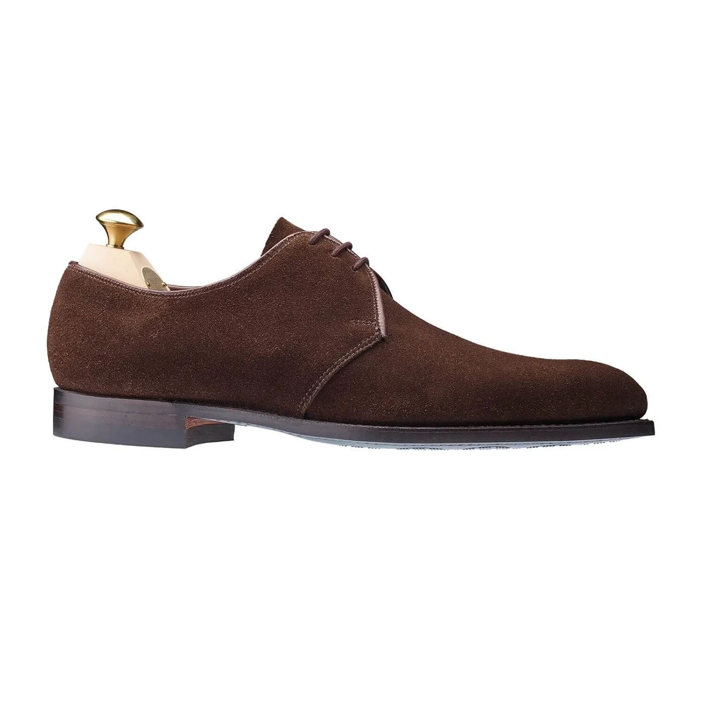 Reinforced toe Helston 2 Dark Brown Suede