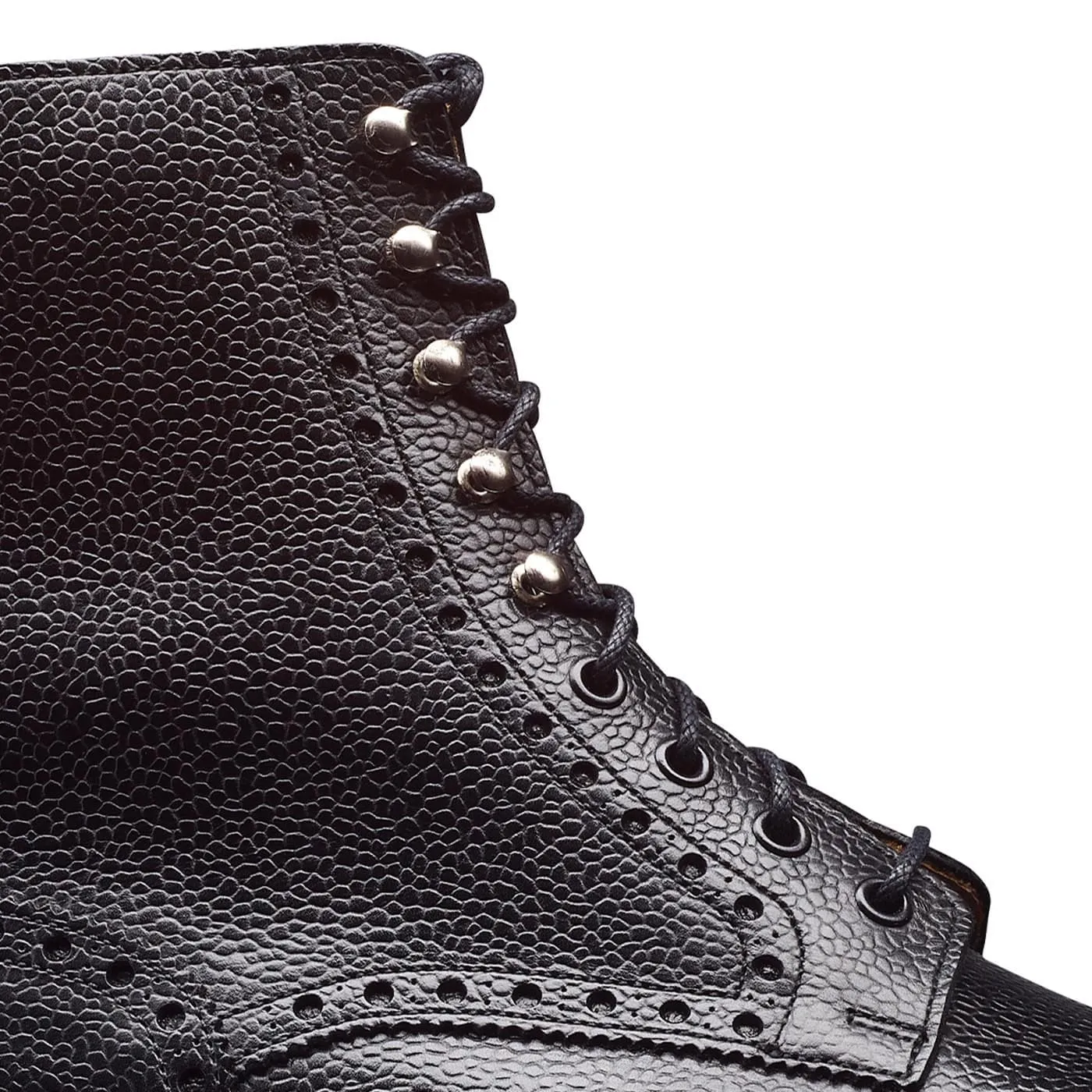 Islay Black Scotch Grain Timeless Fit Style Staple