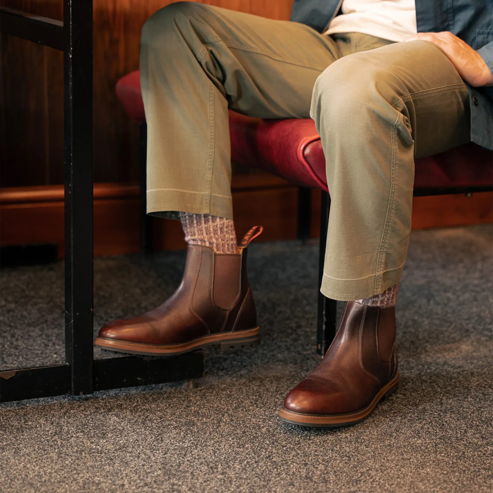 Good Arch Support HOGHTON // CHESTNUT GRAINED