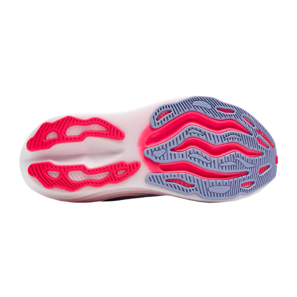 Brooks Women's Glycerin Max Running Shoes in Blue Heron/Diva Pink/White AW25 ocean - themed running shoes