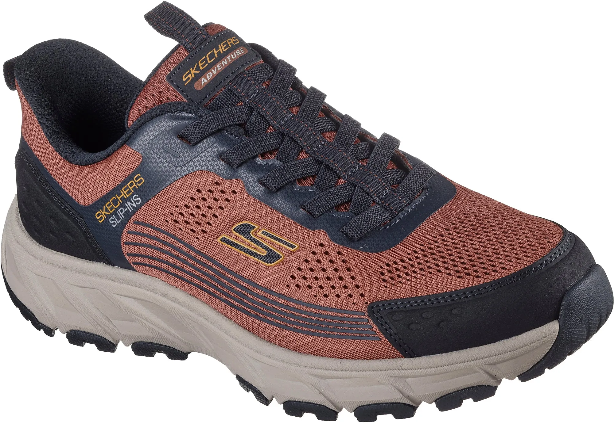 Skechers Hillcrest 2.0 Mens Walking Shoes - Brown Rocky Climb Boots