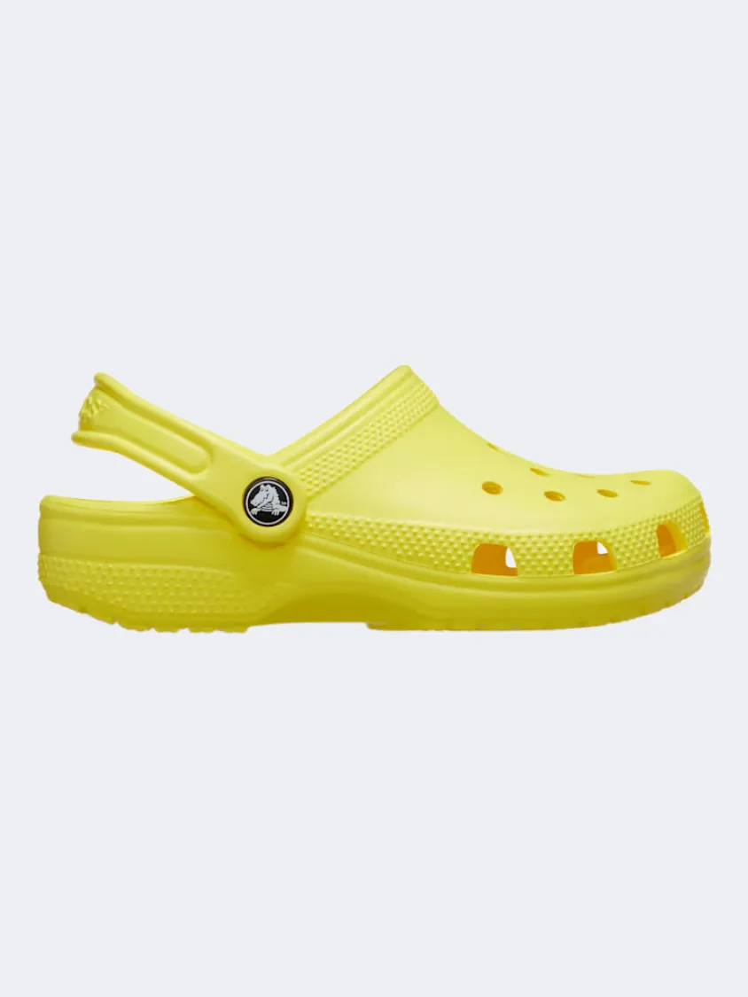 French Soft Crocs Classic Clog Kids Lifestyle Cyber Yellow