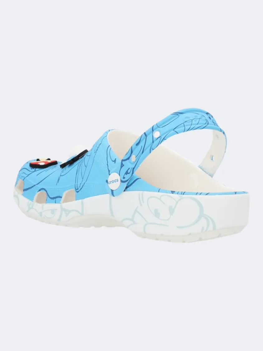 Sole Soft Winter Base Crocs Smurfs Classic Kids Lifestyle Clog Multicolor