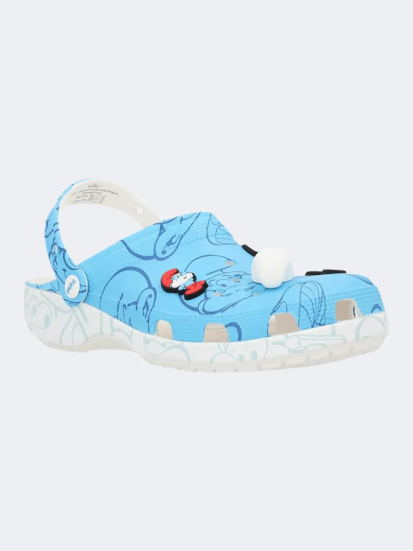 Neo Pop Crocs Smurfs Classic Kids Lifestyle Clog Multicolor