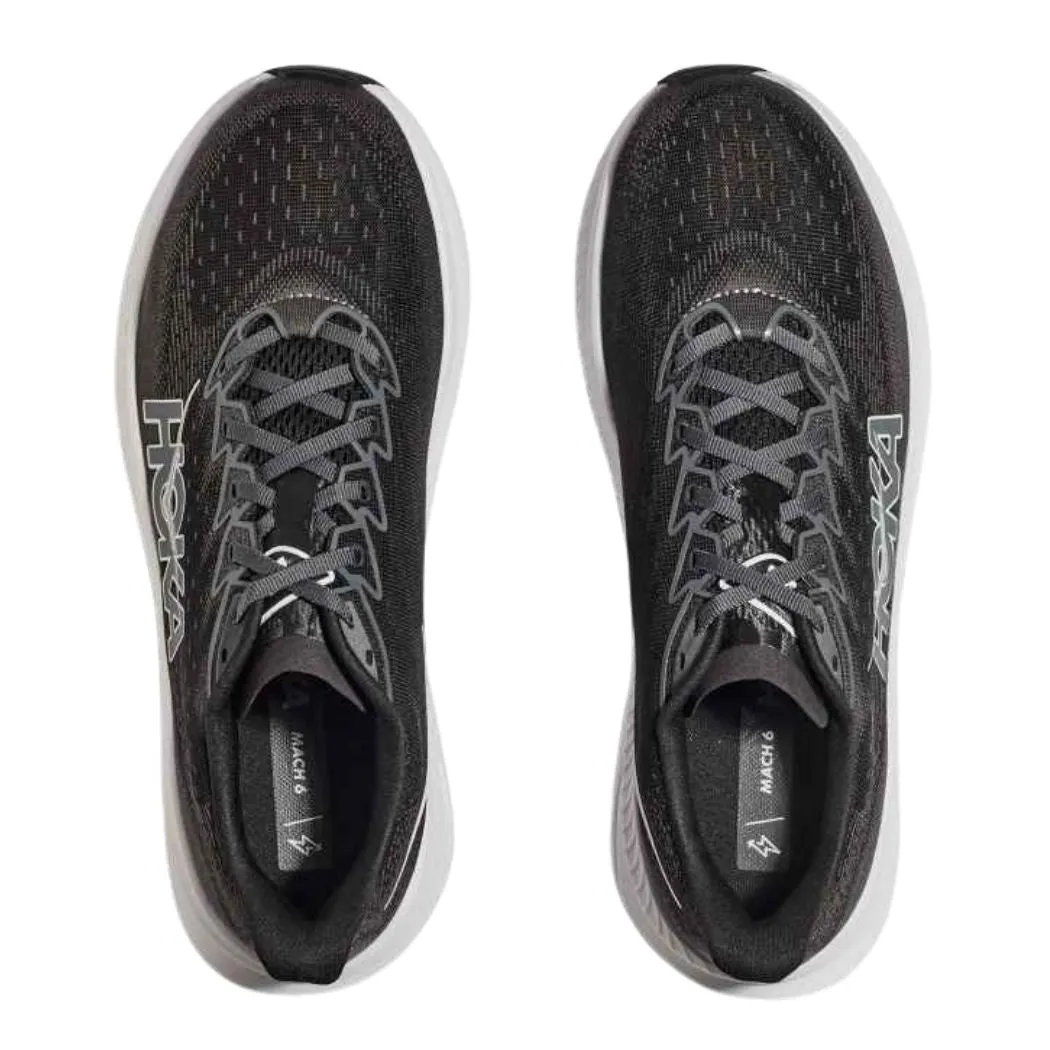 Mesh Upper Block Walk hoka Mach 6 Women's Running Shoes