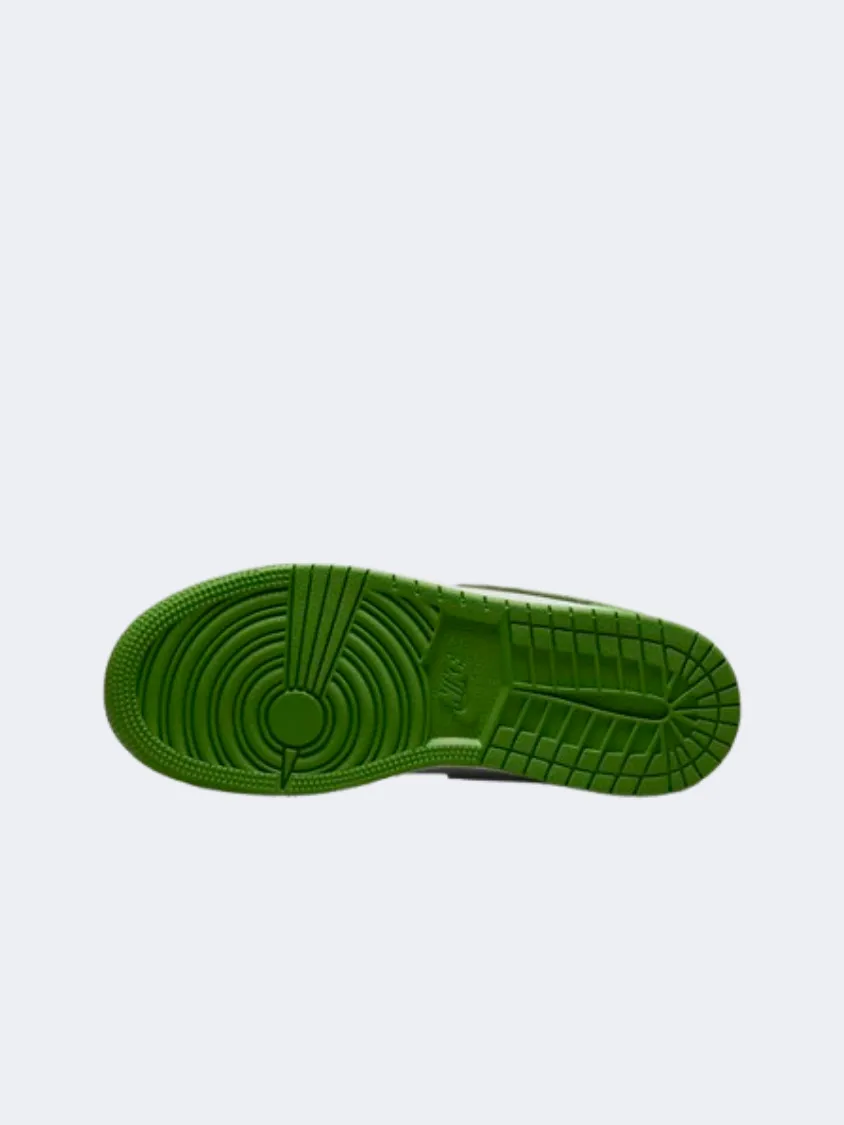City Edge Nike Air Jordan 1 Se Gs-Boys Lifestyle Shoes White/Chlorophyll