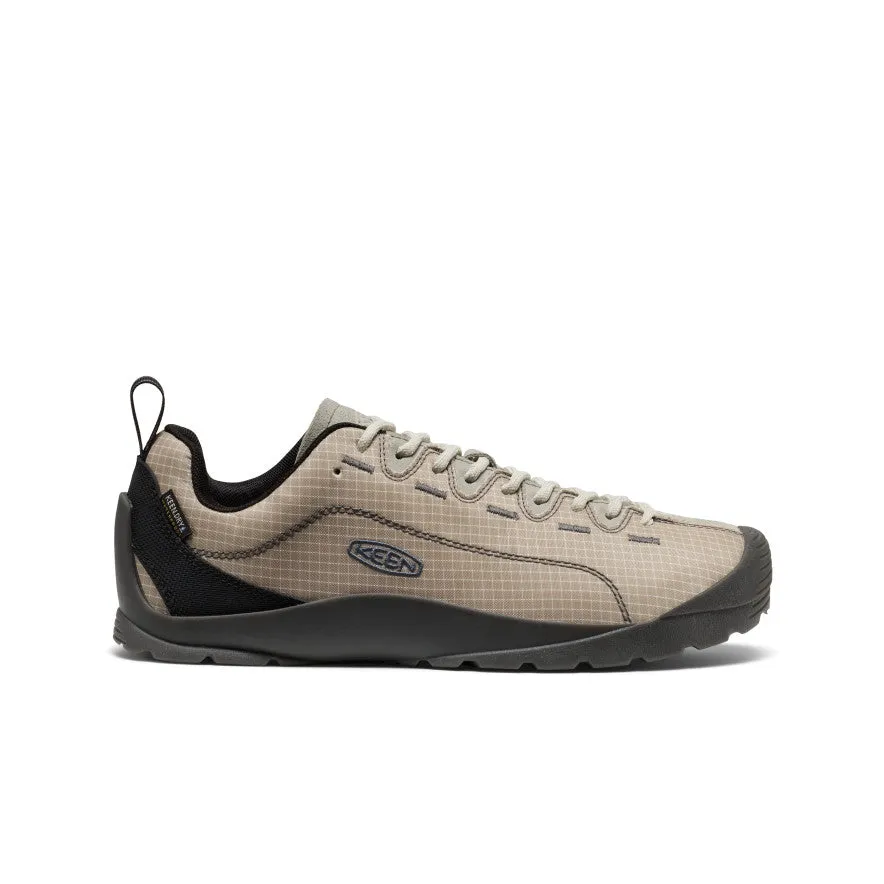 Leather Touch Women's Jasper Nylon Waterproof Sneaker  |  Abbey Stone/Black