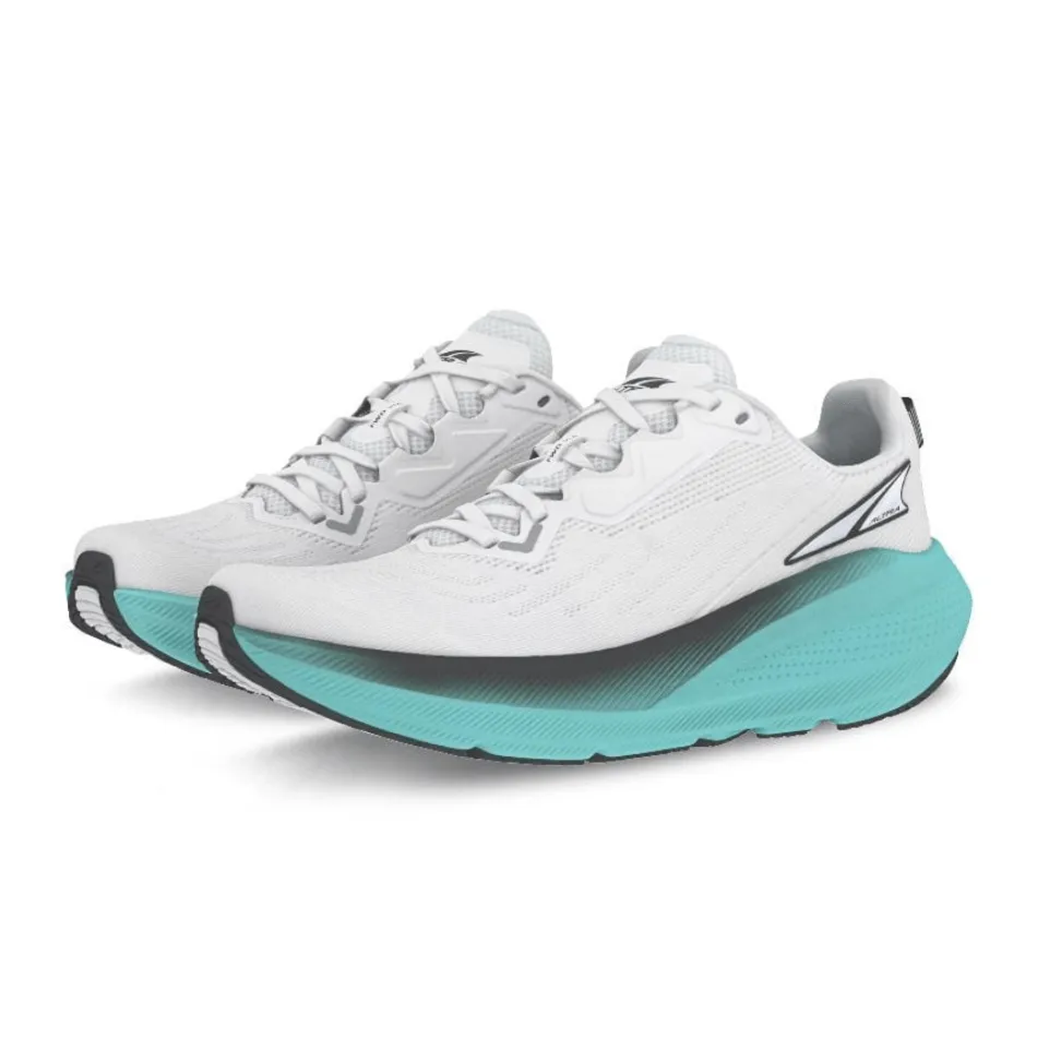 floral - pattern shoes Shock Zone Altra Women's FWD Via Running Shoes in White/Green SS25