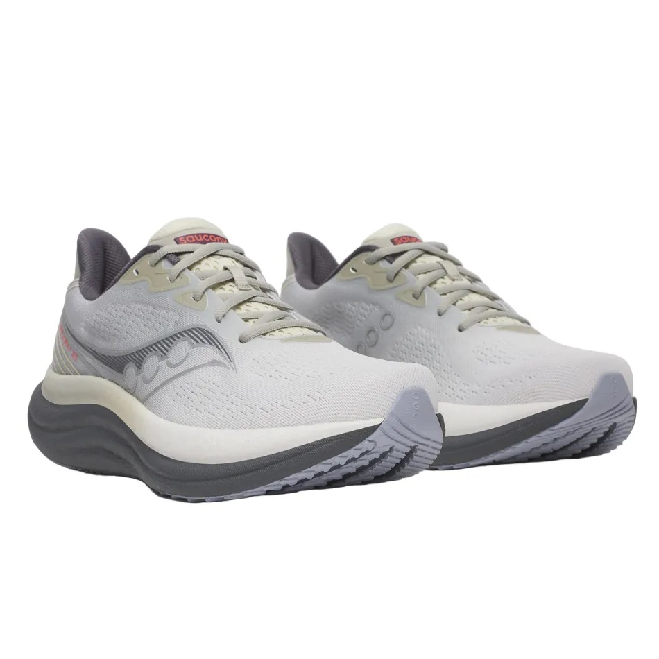 teenagers Saucony Men's Triumph 23 Running Shoes in Grey/Shadow - Online Exclusive