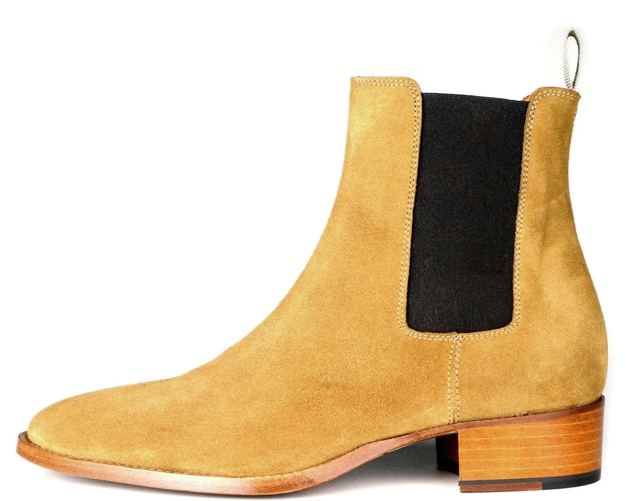 Manhattan Chelsea Boot Tan Suede City Cool