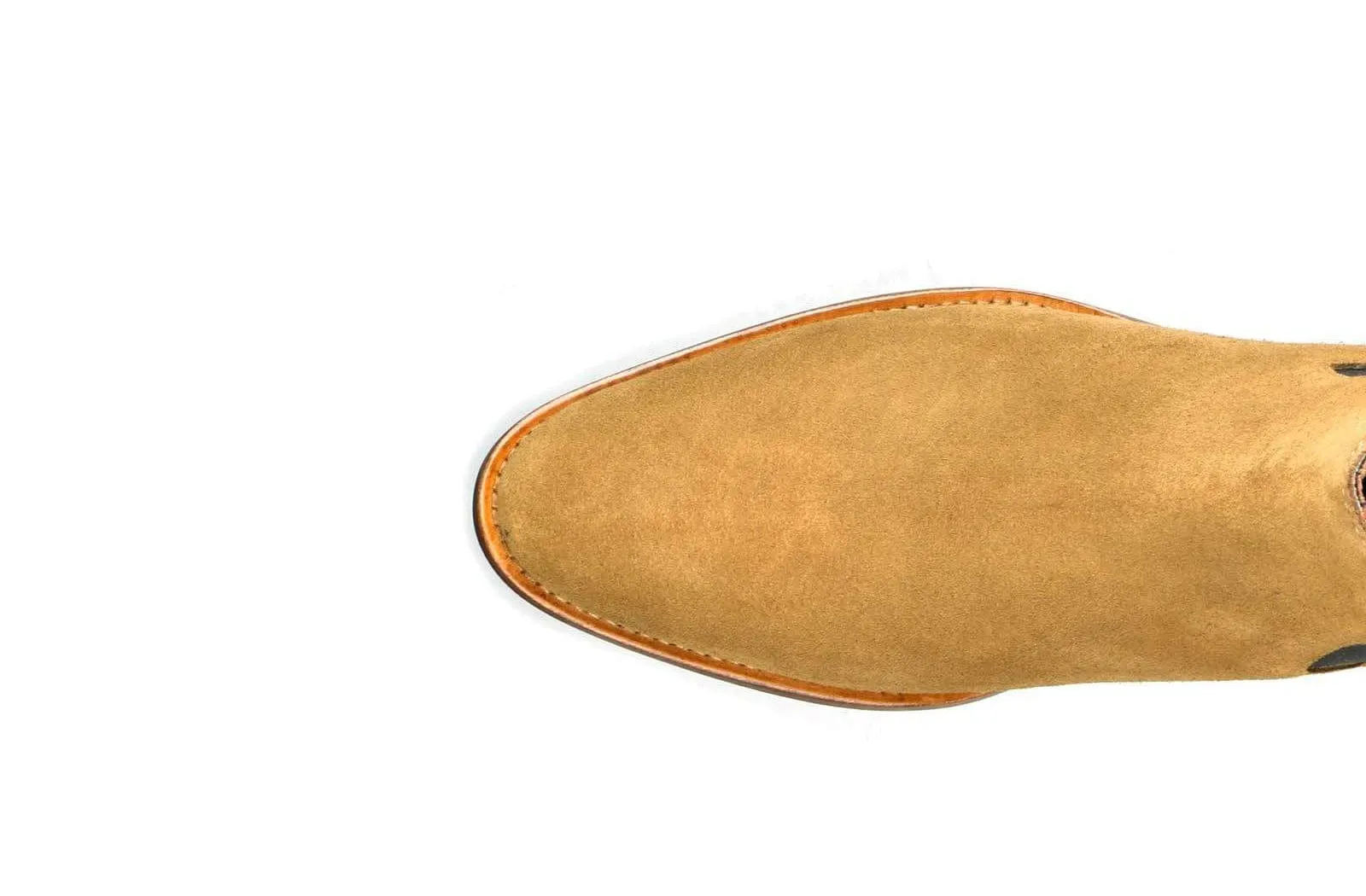 Manhattan Chelsea Boot Tan Suede Music Festival