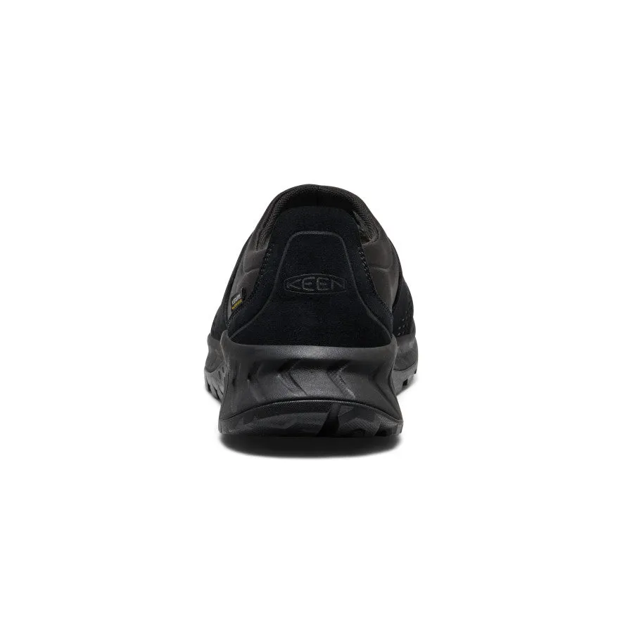Global Fit easy move Men's TTS Moc Waterproof Sneaker  |  Black/Black
