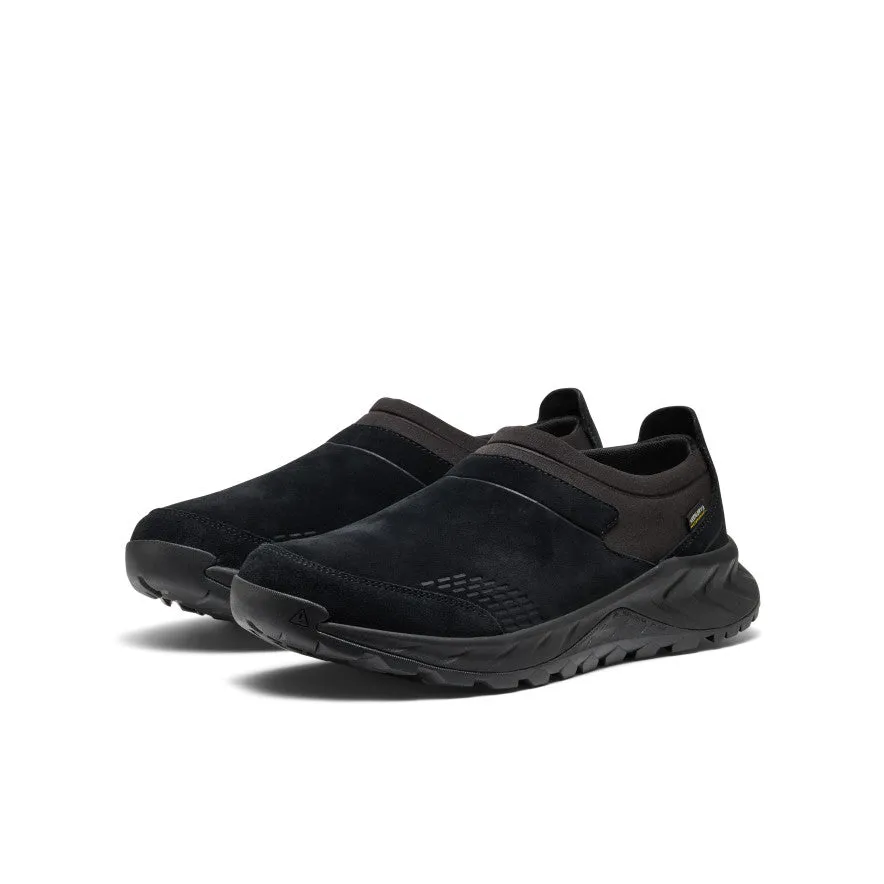 Men's TTS Moc Waterproof Sneaker  |  Black/Black Old School