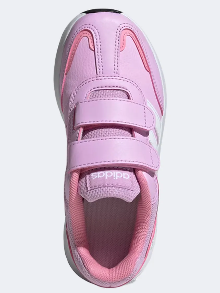 Swim Ready Commute Light Adidas Tensaur Switch Cf Ps-Girls Sportswear Shoes Lilac/White/Pink