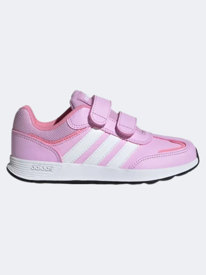 Fast Run Adidas Tensaur Switch Cf Ps-Girls Sportswear Shoes Lilac/White/Pink