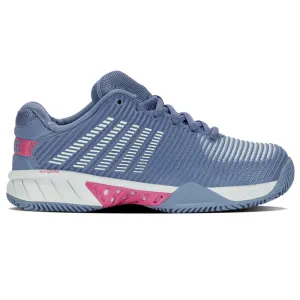 K Swiss Hypercourt AC Express 2 Hardcourt Womens Tennis Shoes - Infinity / Blue Blush / Carmine Rose Soft Interior Comfort Walk